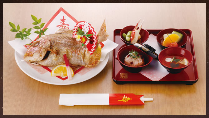 お食い初め膳