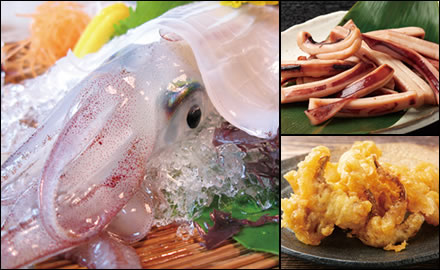 イカの活き造り